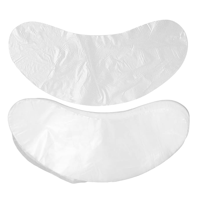 100pcs Under Eye Patches, Disposable DIY Eye Paper, Disposable Eye Skin Care Pads Promote Absorption Water Locking Beauty Salon Eye Sheet for Moisturizing Beauty Makeup Tools-FemmiqueWomen