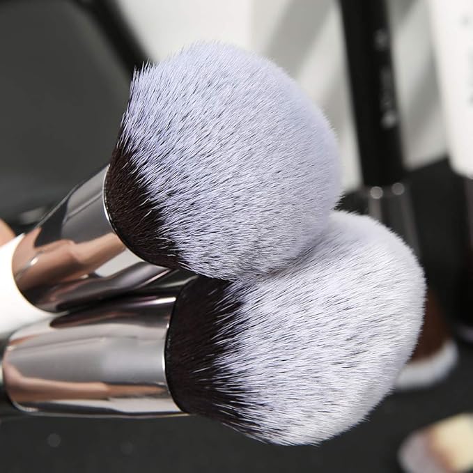 DUcare Professional Makeup Brushes 31Pcs Panda Series Makeup Brush Set Kabuki Foundation Blending Face Powder Blush Concealers Eye Shadows With Leather Case Organizer-FemmiqueWomen