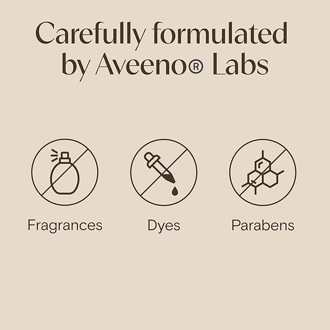 Aveeno Daily Moisturizing Face Lotion with Soothing Prebiotic Oat, Lightweight Non-Greasy Facial Moisturizer for Normal to Dry, Sensitive Skin, 24-Hour Moisture, Fragrance-Free, 5 oz-FemmiqueWomen