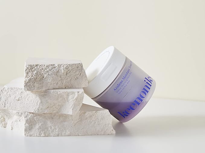 Azulene Moisture Toner Pad - Anti-flammatory & Hydrating Facial Pad with Chamomile Extract, Panthenol & AQUAXYL for Red, Sensitive SkinㅣKorean Skincareㅣ 80 Pads (5.07 Oz)-FemmiqueWomen