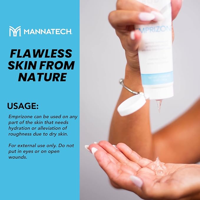Mannatech Emprizone 5oz, Contains Aloe Vera Gel for Skin, Soothe Minor Skin Irritations, Hydrating Gel Balanced pH-levels, Paraben & Fragrance-free, Allergy tested, Dermatologist tested w/Ambrotose-FemmiqueWomen