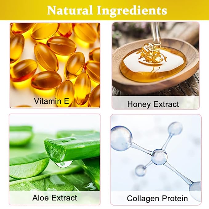 2 Pack Nourishing Bee Lip Balm Honey Pot, Moisturizing Honey Lip Mask, Hydrating & Prevention Dry and Cracked Lip Scrubs Exfoliator Lip Sleeping Mask Reduces Lip Lines Lip Care Products-FemmiqueWomen