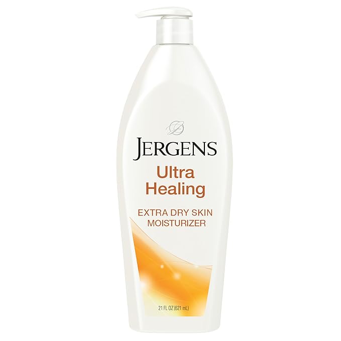 Jergens Ultra Healing Dry Skin Moisturizer, White 21 Fl Oz-FemmiqueWomen
