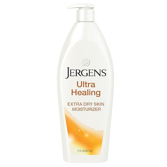 Jergens Ultra Healing Dry Skin Moisturizer, White 21 Fl Oz-FemmiqueWomen