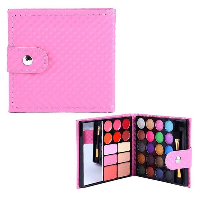 32 Colors Eyeshadow Palette Makeup Contouring Kit Combination with Lipgloss, Blusher and Concealer #2 - Perfect for Professional and Daily Use-FemmiqueWomen
