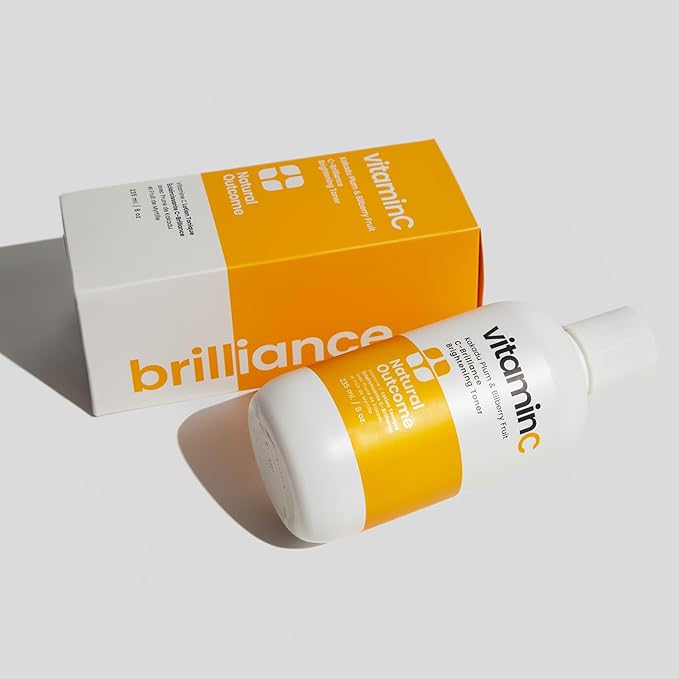 C-Brilliance Vitamin C Toner for Face Daily Witch Hazel Facial Astringent with Kakadu Plum and Bilberry Fruit 8 oz Vegan, Fragrance Free-FemmiqueWomen