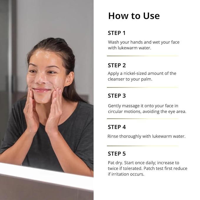 7E Wellness Mangosteen Face Cleanser 4oz, Antioxidant Rich Cleanser Face Wash with Xanthones, Cleanses, Brightens, Protects Skin, Suitable for All Skin Types, Natural Ingredients, Daily Use-FemmiqueWomen