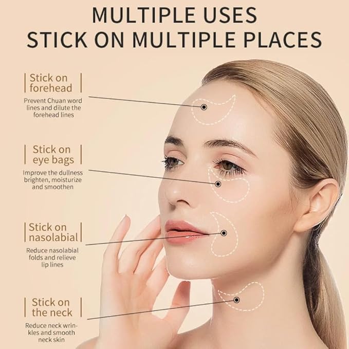 24K Collagen Eye Mask 60 Pcs Moisturzing Eye Pads for Puffy Eyes, Dark Circles, Under Eye Bags, Anti-Wrinkle, Moisturizing, Eye Skin Care Fast Absorption Eye Patches Gel for Women Man-FemmiqueWomen