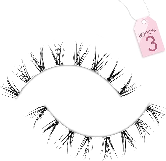 Bottom Lashes Bottom Eyelashes False Lower Lashes Fake Bottom Eyelashes 7 Pairs Bottom-3-FemmiqueWomen