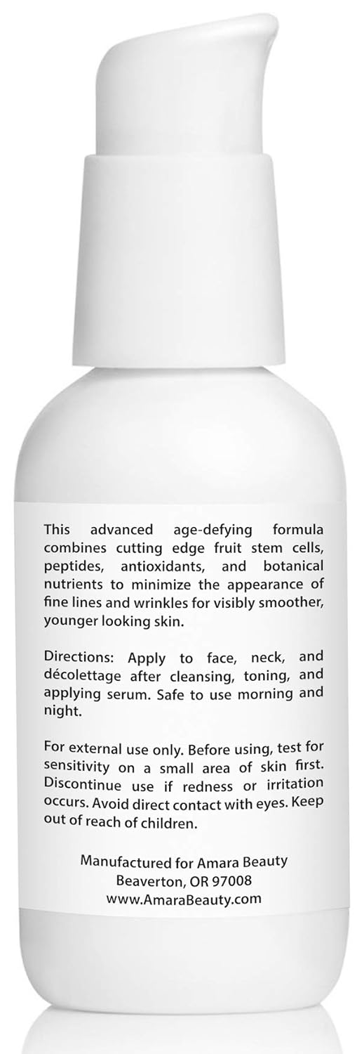 Amara Beauty Anti Aging Face Cream Moisturizer with Resveratrol & Peptides, 2 fl. oz.-FemmiqueWomen