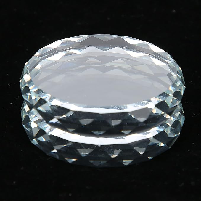 2Pcs Nail Art Palettes, Manicures DIY Color Mixing Toning Glass False Eyelash Glue Hold Tools Beauty Makeup Glass Pallet-FemmiqueWomen