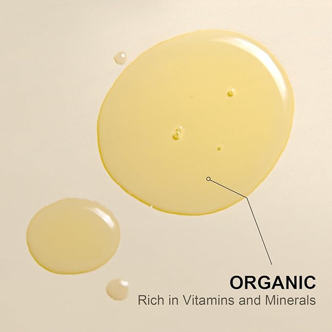 Yoken Pure Jojoba Oil Organic USDA Certified 16 fl oz, 100% Natural Jojoba Oil for Hair, Skin & Face, Cold Pressed Unrefined, Deeply Moisturizing Body Carrier Oils for Essential Oils Mixing-FemmiqueWomen