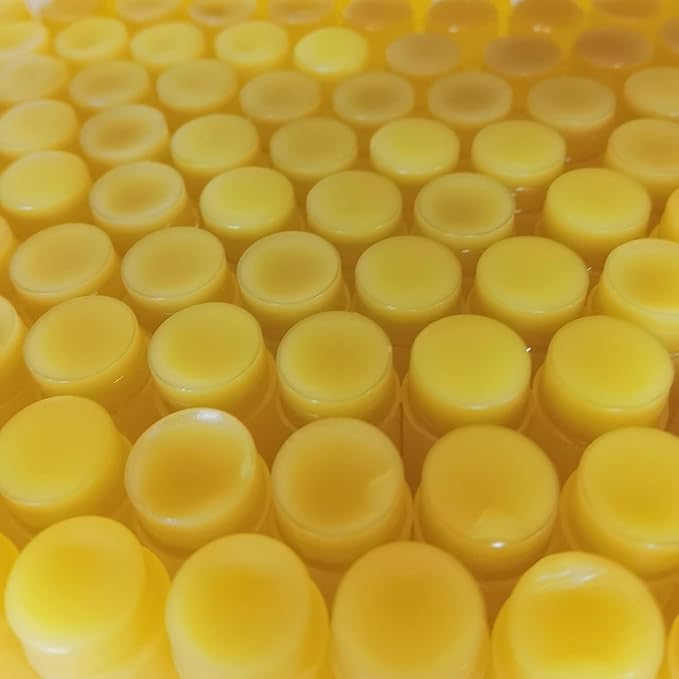 2PC Lip Balm Fade Dark Pigment Whitening Moisturizing Lip Hyaluronic Acid Exfoliating Dead Skin Lightening Lip Care (Yellow)-FemmiqueWomen