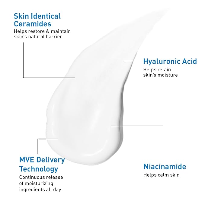 CeraVe Oil Control Moisturizing Gel-Cream, Face Moisturizer for Oily Skin, Niacinamide, Hyaluronic Acid & Oil Absorbing Technology To Rebalance Oily Skin, Non-Comedogenic, Fragrance Free & Oil-Free-FemmiqueWomen