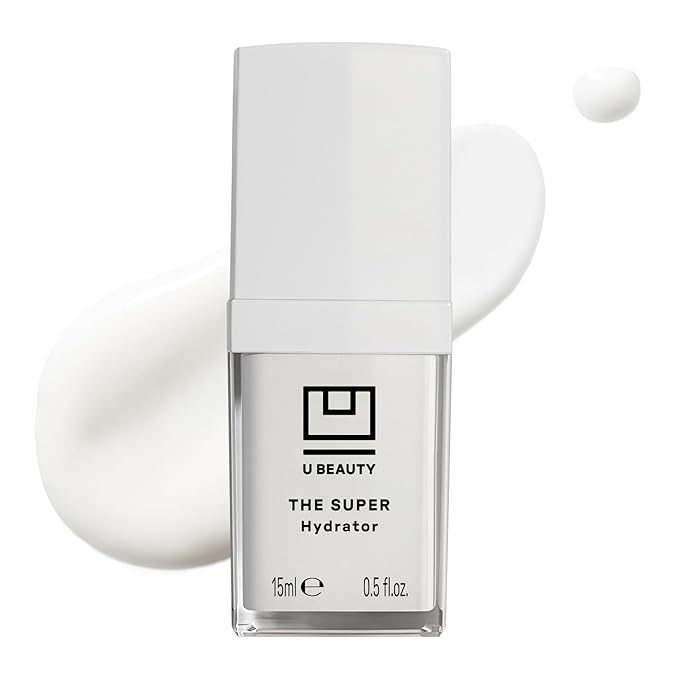 U Beauty The SUPER Hydrator - Mega-Dose Skin Hydrator and Hyaluronic Acid Moisturizing Cream with Peptides and Grapeseed Oil for Supple, Smooth, and Softer-Looking Skin For Up To 48 Hours - 0.5 fl oz-FemmiqueWomen