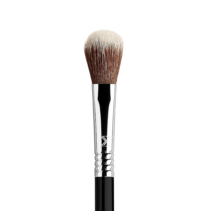 Sigma Beauty Professional F03 High Cheekbone Highlighter™ and Contouring Synthetic Face Makeup Brush with Sigmax® fibers for Buffing and Highlighting Nose, Chin and Cheekbones-FemmiqueWomen