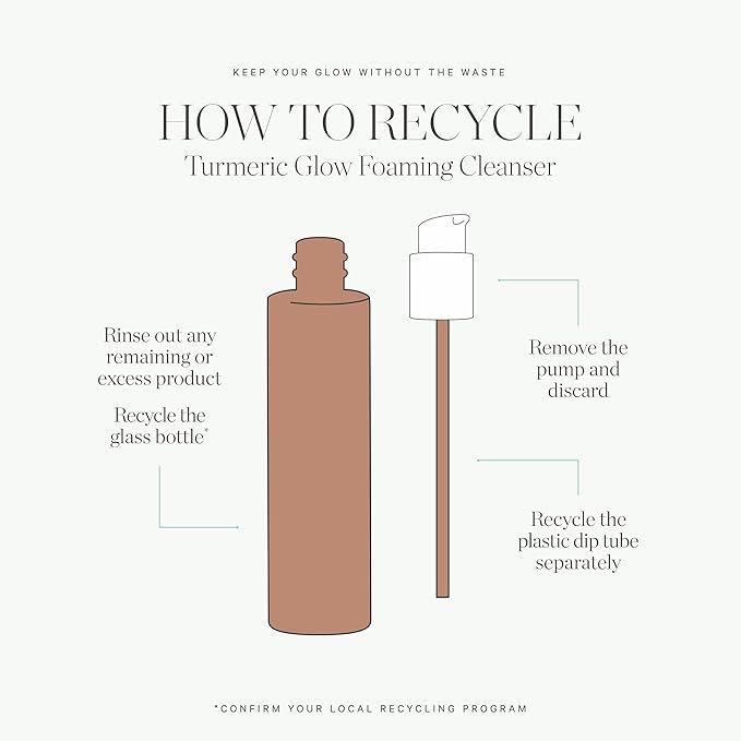 KORA Organics Turmeric Glow Foaming Cleanser, Cleanse & Nourish, Certified Organic, Cruelty Free, 5.07 oz - Face Cleanser-FemmiqueWomen