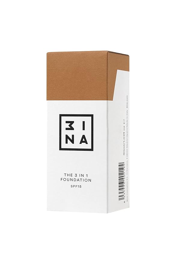 3INA The 3-In-1 Foundation 218 - Vegan Formula - Combination Of Primer, Concealer And Foundation - Medium Coverage - Natural Finish - Perfect For Covering Lines And Blemishes - Long Lasting - 1.01 Oz-FemmiqueWomen
