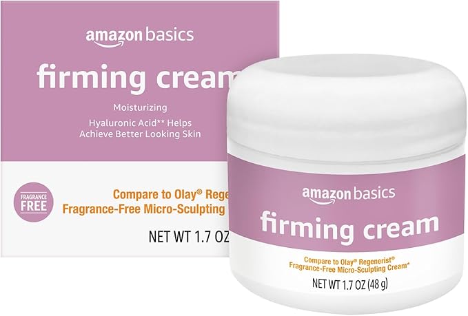 Amazon Basics Firming Cream, Fragrance Free, 1.7 Ounces, 1-Pack-FemmiqueWomen