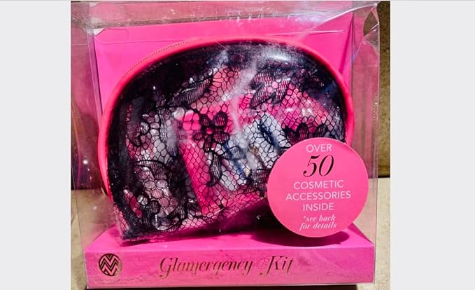 Glam Cosmetic Accessory Kit - 50 items (Don't Sweat)-FemmiqueWomen