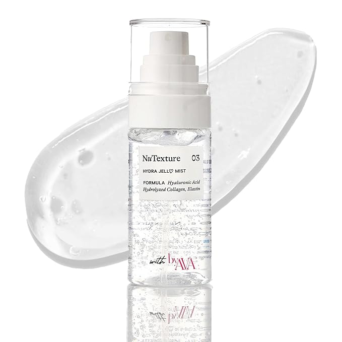 Jelloskin Hydra Jell Face Mist by AVA x NuTexture Hydrating Face Spray with Collagen, Hyaluronic Acid, Vitamin C & E-FemmiqueWomen