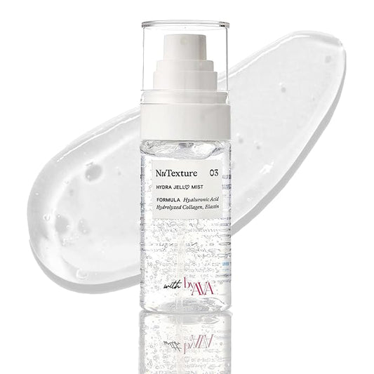 Jelloskin Hydra Jell Face Mist by AVA x NuTexture Hydrating Face Spray with Collagen, Hyaluronic Acid, Vitamin C & E-FemmiqueWomen