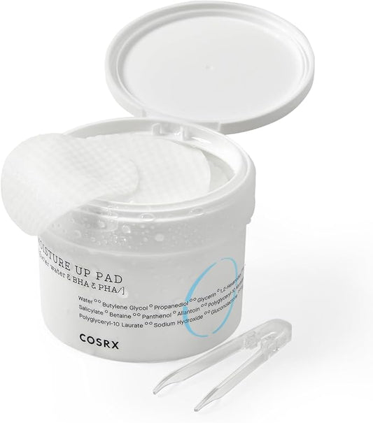 COSRX Propolis Toner Pads 70 Sheets, BHA, Gentle Daily Exfoliant for Sensitive Skin, Preventing Breakouts, Moisturizing, Nourishing, Blemish Care, Korean Skin Care-FemmiqueWomen