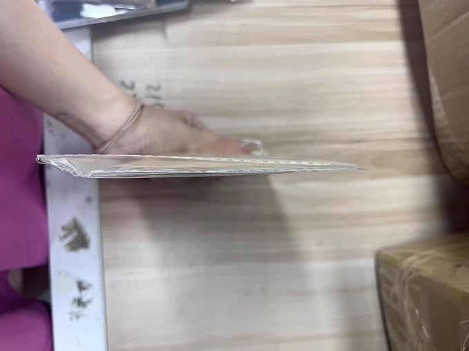 2Pcs Acrylic Makeup Mixing Palette with 2 Pcs Makeup Spatula, Foundation Mixing Tray Cosmetic Palette Mixer Makeup Palette for Foundation, Makeup Mixing Tray for Mixing Eye Shadow Lipsticks Nail Art-FemmiqueWomen