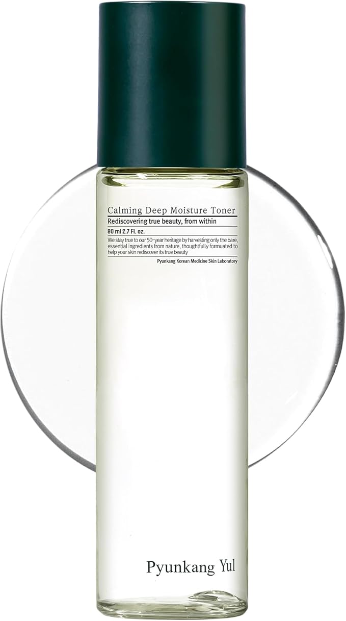 Pyunkang Yul PKY Calming Deep Moisture Toner - Face Toner for Women containing AHA and PHA - for Teens and Adults - Astringent for Face - Korean Facial Toner -80ml, 2.71 fl oz-FemmiqueWomen