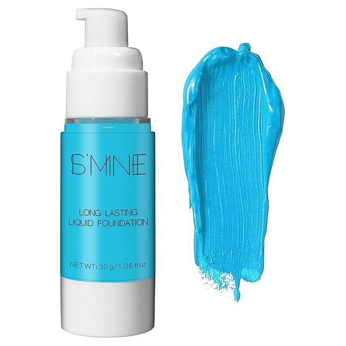 IS'MINE Sky Blue Liquid Foundation Makeup, Matte Flawless Finish Foundation, Vegan & Cruelty-Free (1.05 Fl Oz, 046)-FemmiqueWomen