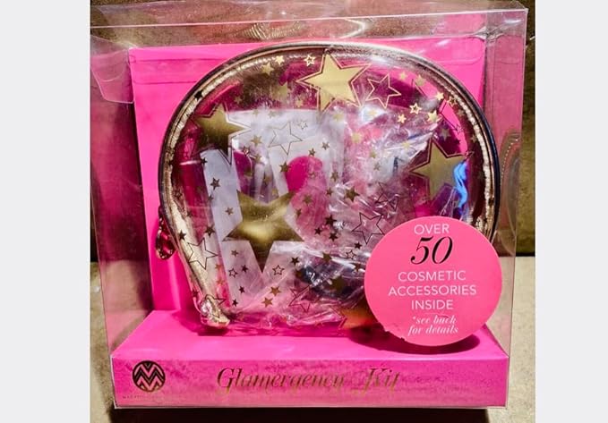 Glam Cosmetic Accessory Kit - 50 items (Don't Sweat)-FemmiqueWomen