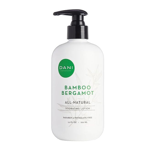 Naturals Hand & Body Lotion - Clean Bamboo Bergamot Scented, Deep Hydration Lotion for Dry Skin, With Shea Butter & Aloe Vera, Natural & Organic Ingredients, Paraben-Free, 12 Oz-FemmiqueWomen