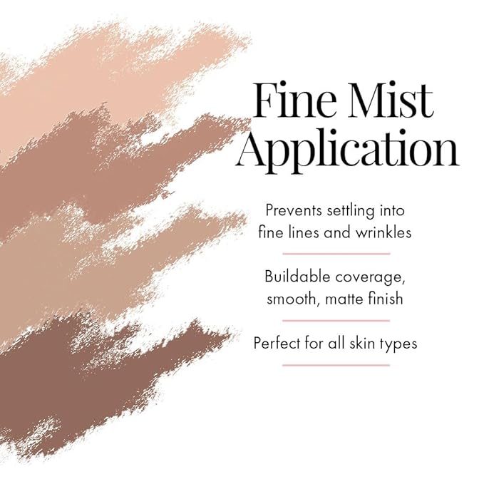 Jerome Alexander MagicMinerals AirTint Tinted Moisturizer AirBrush Spray Light Shade | Tinted Moisturizer Spray with Anti-Aging Ingredients | Light Medium-FemmiqueWomen