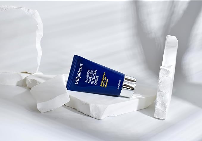 Trilipiderm All-Body Moisture Retention Crème Broad Spectrum SPF 30 with Vitamin D – 2-PACK of Travel-Size 3 Ounce Tubes – Plant-Based All-Day Hydration, Sunscreen for Body and Face-FemmiqueWomen