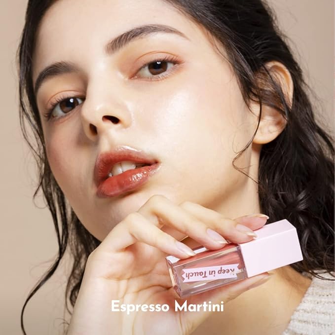 Jelly Plumper Tint | Non-Sticky, Long-Lasting Lip Gloss | Vegan and Cruelty-Free Korean Lip Tint (Espresso Martini)-FemmiqueWomen