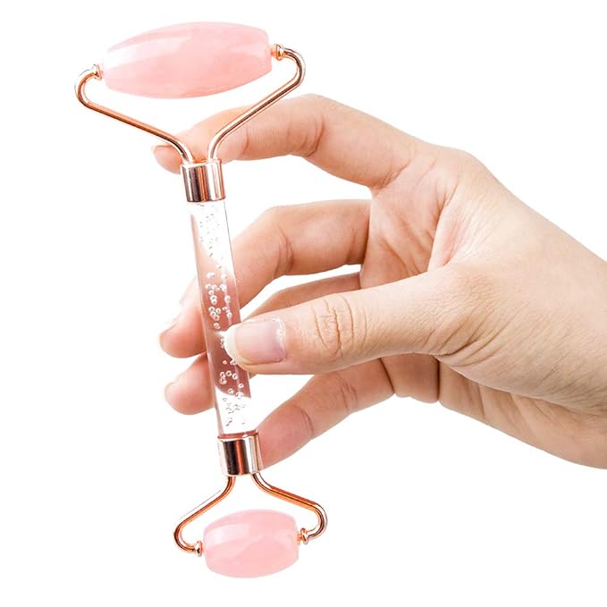 Jade Roller and Gua Sha Set - Facial Body Eyes Neck Massager Tool for Beautiful Skin Detox - Reduce Wrinkles Aging -（Southern Jade）-FemmiqueWomen