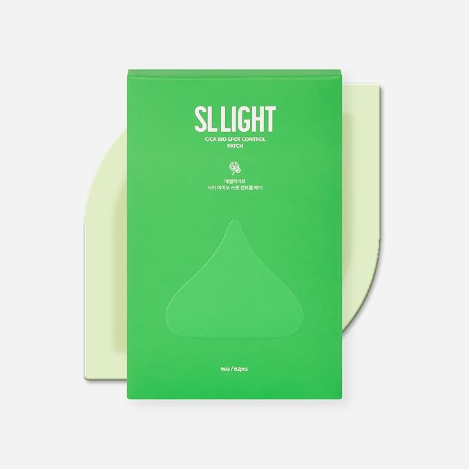 Cica Bio Spot Control Patch (1 Box, 62pcs) | Soothing Acne Patch for Redness & Blemishes | With Cica, Niacinamide & Tea Tree | Gentle for Sensitive Skin | Korean Skincare-FemmiqueWomen