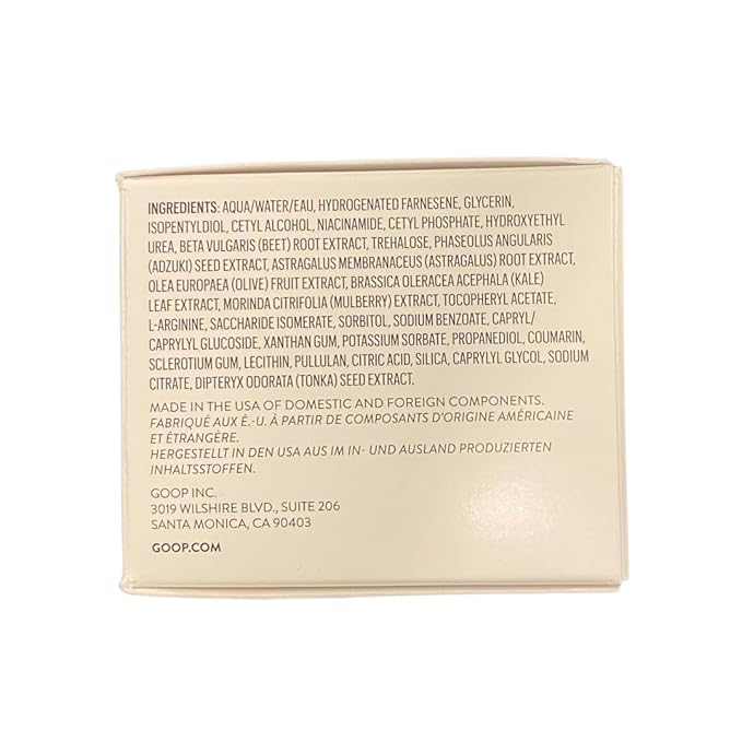 goop Beauty 72-Hour Hydrating Water Cream | Matte Moisturizer for All Skin Types | Niacinamide & Fermented Astragalus Root | Hydrating Face Lotion to Plump, Firm & Reduce the Look of Pores | 1.7 fl oz-FemmiqueWomen