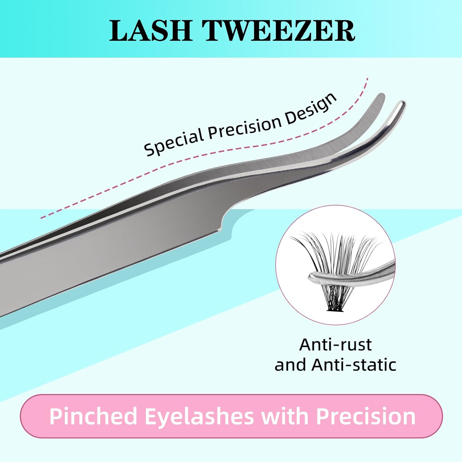 Lash Clusters Kit 200PCS 40D Eyelash Extension Kit D Curl Wispy Eyelash Clusters DIY Natural Individual Lashes Kits Lashes Extensions Kit with Lash Bond and Remover Eyelash Tweezer at Home-FemmiqueWomen