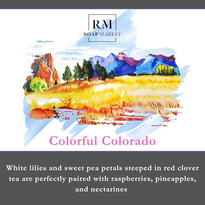 Goat Milk Lotion, Colorful Colorado Fragrance, Hydrating Lotion for Men and Women With Nourishing Goat Milk, Shea Butter, Sunflower Oil, and Aloe, White Lilies & Sweet Pea Scent, 9 Oz-FemmiqueWomen