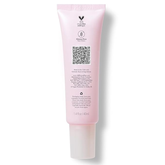 100% PURE Watermelon Cucumber Water Locking Moisturizer Natural Facial Hydration Boost with Hyaluronic Acid Replenishing Anti Aging Face Cream & Quenching Dry Skin Care Vegan - 1.4 fl oz-FemmiqueWomen