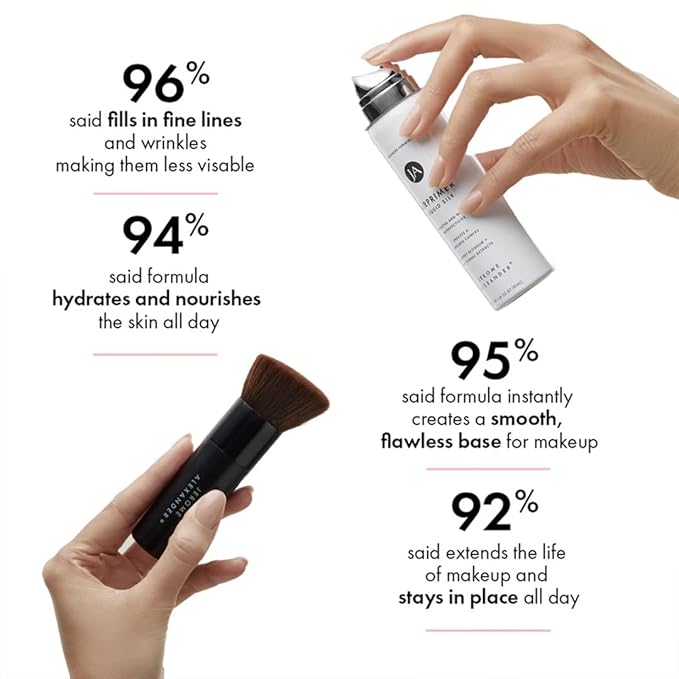 Jerome Alexander MagicMinerals Air Primer & Setting Spray Bundle – LiquidSilk Air Primer and AirFinish Setting Spray – Pore-Minimizing, Skin-Smoothing Formula for Long-Lasting, Flawless Matte Finish-FemmiqueWomen