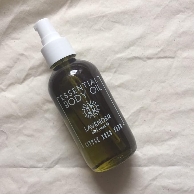 Little Seed Farm Essential Body Oil, Lavender, 4.0 Ounce-FemmiqueWomen