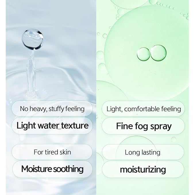 Glow Mist Serum – Hydrating & Soothing Face Mist Artemisia, Centella Asiatica, Evening Primrose, Korean Skin Care, Made in Korea, for Sensitive Skin (Calming, 3.38 oz)-FemmiqueWomen