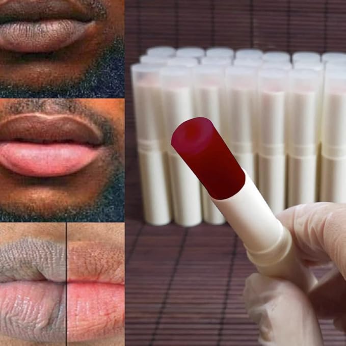2pcs Lip Lightening for Dark Lips Lip Brightener for Smokers Dark Lip Treatment Lightening Cream for Pink Lips Lip Lightener for Smoker Lips Lip Lightening balm for Men and Women (Red)-FemmiqueWomen