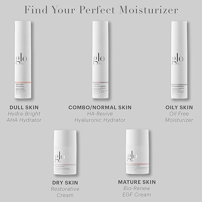 Glo Skin Beauty Hydra-Bright AHA Hydrator, Travel Size - Lightweight, Illuminating Treatment Moisturizer Targets a Brighter, Smoother Complexion (0.75 Fl Oz)-FemmiqueWomen