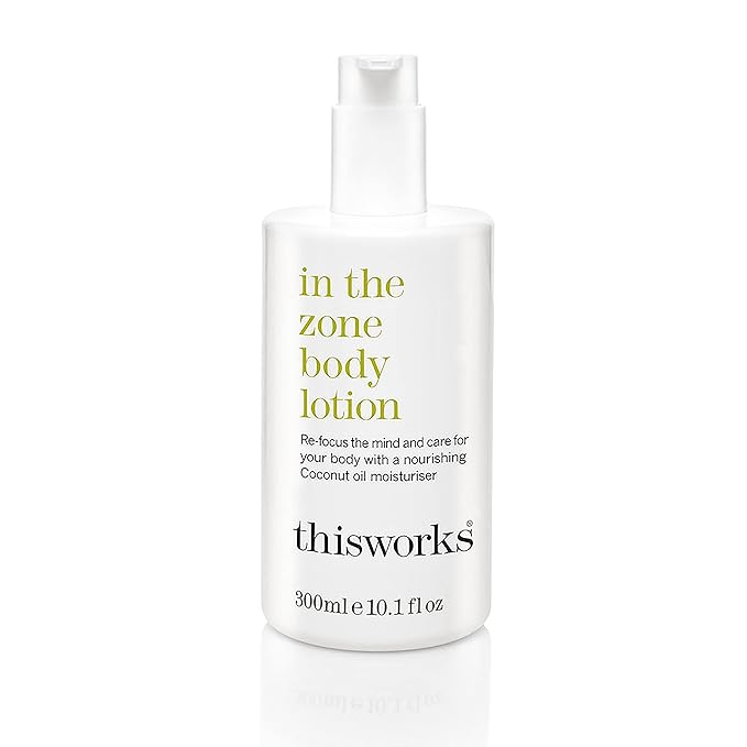 THISWORKS In The Zone Body Lotion, Natural Therapeutic Lotion, 300ml, 10.1 fl. oz-FemmiqueWomen