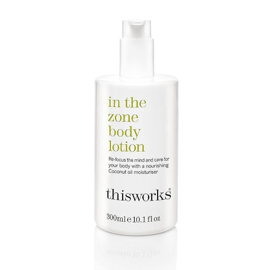 THISWORKS In The Zone Body Lotion, Natural Therapeutic Lotion, 300ml, 10.1 fl. oz-FemmiqueWomen