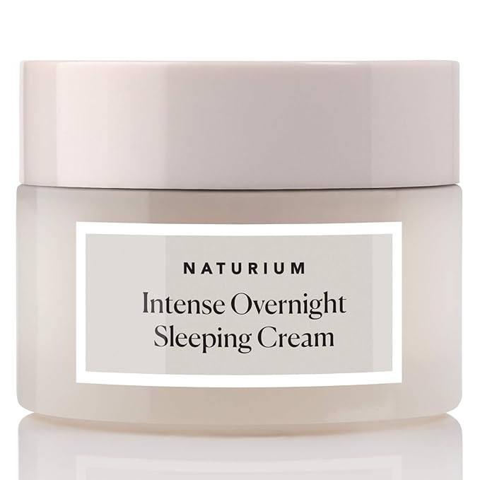 Naturium Intense Overnight Sleeping Cream, Hydrating & Anti-Aging Face Moisturizer, 1.7 oz-FemmiqueWomen