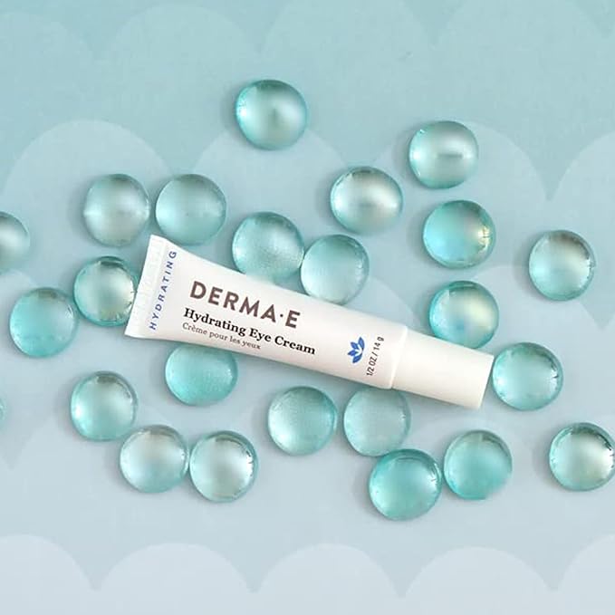 Derma E Hydrating Eye Cream with Hyaluronic Acid 0.5 ounces-FemmiqueWomen
